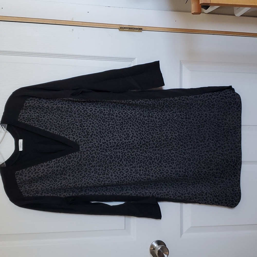 Luxurious CASE Lepord shift dress Size 44 👗 ✨️